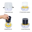 Multifunctional Star Projector Lamp Night Light | https://www.bestnamebadges.com