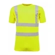 High Visibility Reflective Construction Safety T Shirt | https://www.bestnamebadges.com