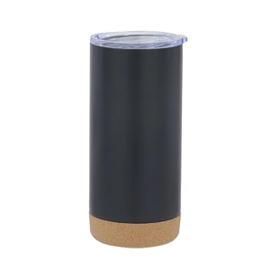 16 Oz Travel Tumblers With Cork Bottom