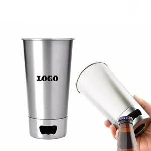 16Oz Stainless Steel Beer Mug