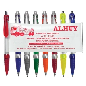 Pull-out Ad Pen | https://www.bestnamebadges.com