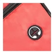 Tri-Color Drawstring Backpack w Earphone Slot & Front Pocket | https://www.bestnamebadges.com