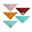 Pet Bandana Medium Sublimation Polyester Full Color | https://www.bestnamebadges.com