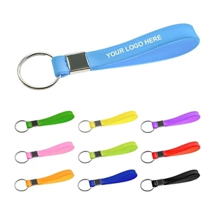 Silicone Key Ring Band