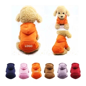 Pet Dog Hoodie With Pocket