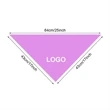 Triangle Pet Bandana | https://www.bestnamebadges.com
