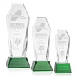 Romford Award on Base - Green | https://www.bestnamebadges.com