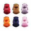 Pet Dog Hoodie With Pocket | https://www.bestnamebadges.com
