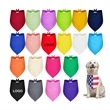 Triangle Pet Bandana | https://www.bestnamebadges.com