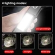 Usb Rechargeable Safety Hammer Flashlight | https://www.bestnamebadges.com