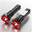 Usb Rechargeable Safety Hammer Flashlight | https://www.bestnamebadges.com