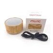 Bamboo Bluetooth Speaker | https://www.bestnamebadges.com
