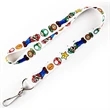 5/8" Full color Sublimated lanyard | https://www.bestnamebadges.com
