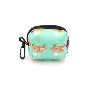 Pet Poop Waste Sublimation Bag Dispenser w/ Metal Carabiner | https://www.bestnamebadges.com