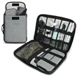 Electronics Organizer Travel Cable Organizer Bag | https://www.bestnamebadges.com