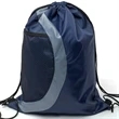 Heavy Duty Drawstring Cinch Backpack Side Mesh Pocket 15"x18 | https://www.bestnamebadges.com