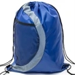 Heavy Duty Drawstring Cinch Backpack Side Mesh Pocket 15"x18 | https://www.bestnamebadges.com