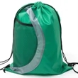 Heavy Duty Drawstring Cinch Backpack Side Mesh Pocket 15"x18 | https://www.bestnamebadges.com