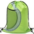 Heavy Duty Drawstring Cinch Backpack Side Mesh Pocket 15"x18 | https://www.bestnamebadges.com