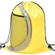 Heavy Duty Drawstring Cinch Backpack Side Mesh Pocket 15"x18 | https://www.bestnamebadges.com