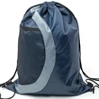 Heavy Duty Drawstring Cinch Backpack Side Mesh Pocket 15"x18 | https://www.bestnamebadges.com