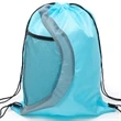 Heavy Duty Drawstring Cinch Backpack Side Mesh Pocket 15"x18 | https://www.bestnamebadges.com