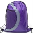 Heavy Duty Drawstring Cinch Backpack Side Mesh Pocket 15"x18 | https://www.bestnamebadges.com