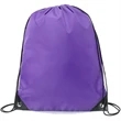 Heavy Duty Drawstring Backpack w/ Reinforced Edge (14"x18") | https://www.bestnamebadges.com