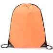 Heavy Duty Drawstring Backpack w/ Reinforced Edge (14"x18") | https://www.bestnamebadges.com