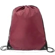 Heavy Duty Drawstring Backpack w/ Reinforced Edge (14"x18") | https://www.bestnamebadges.com