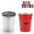 16 Oz. Stainless Steel Solo Cup | https://www.bestnamebadges.com