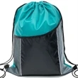 Premium Cinch Drawstring Backpack w Side Mesh Pocket 14"x18" | https://www.bestnamebadges.com