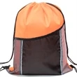 Premium Cinch Drawstring Backpack w Side Mesh Pocket 14"x18" | https://www.bestnamebadges.com