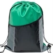 Premium Cinch Drawstring Backpack w Side Mesh Pocket 14"x18" | https://www.bestnamebadges.com