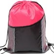Premium Cinch Drawstring Backpack w Side Mesh Pocket 14"x18" | https://www.bestnamebadges.com
