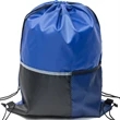 Premium Drawstring Backpack w/ Slip & Mesh Pocket (13"x17") | https://www.bestnamebadges.com