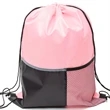 Premium Drawstring Backpack w/ Slip & Mesh Pocket (13"x17") | https://www.bestnamebadges.com