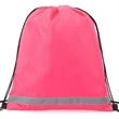 Premium 210D Polyester Two Tone Drawstring Backpack 14"x17" | https://www.bestnamebadges.com