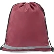 Premium 210D Polyester Two Tone Drawstring Backpack 14"x17" | https://www.bestnamebadges.com