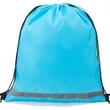 Premium 210D Polyester Two Tone Drawstring Backpack 14"x17" | https://www.bestnamebadges.com
