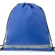 Premium 210D Polyester Two Tone Drawstring Backpack 14"x17" | https://www.bestnamebadges.com