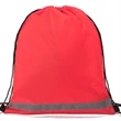 Premium 210D Polyester Two Tone Drawstring Backpack 14"x17" | https://www.bestnamebadges.com