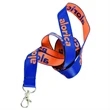 5/8" Woven Lanyard w/ Custom Logo | https://www.bestnamebadges.com
