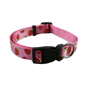 5/8x14 Polyester Heavy-duty Pet Collar w/ Buckle Release | https://www.bestnamebadges.com