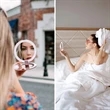 LED Fill Light Foldable Portable Multiplier Makeup Mirror | https://www.bestnamebadges.com