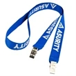USA Made Double Ended Lanyard - Polyester | https://www.bestnamebadges.com