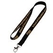 3/4" Polyester Lanyard | https://www.bestnamebadges.com