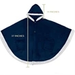Poncho Hooded Blanket Wrap With Pockets Sherpa Fleece | https://www.bestnamebadges.com