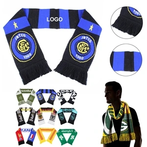 World Cup Soccer Fan Tassel Scarf