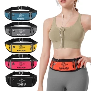 Oxford Cloth Reflective Large Capacity Belt Bag